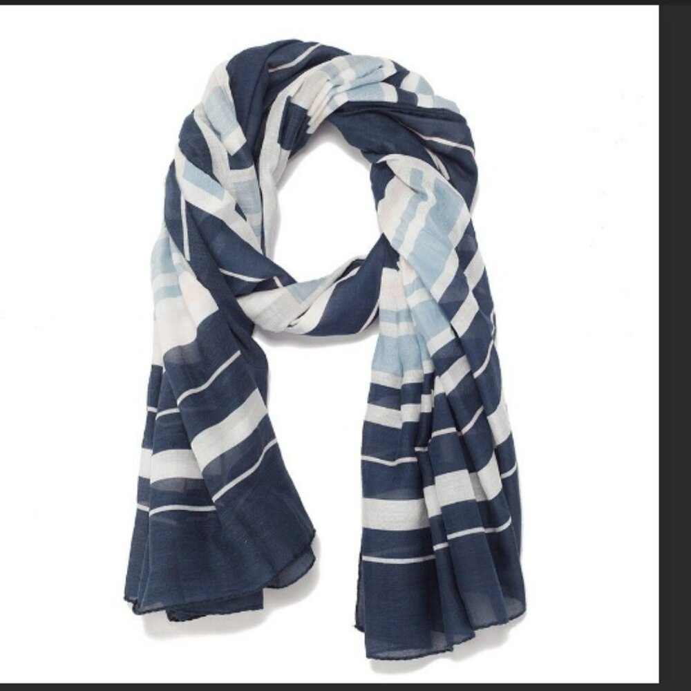 Cuyana Oversized  Stripped Scarf